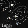Retro Arrow-Through-Heart Necklace: Personalized Paperclip Chain, 18K Colorfast Copper, European/American Design Fashion.