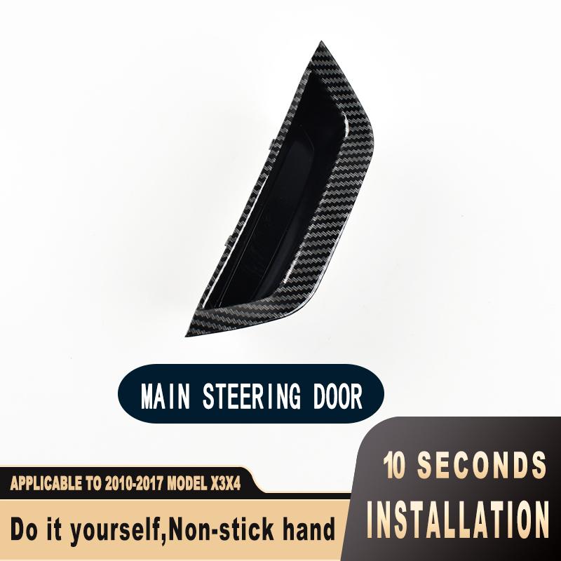 Für BMW X3 X4 Auto Innen Türgriff Abdeckung Trim Tür Schüssel Aufkleber Carbon faser Auto Zubehör Für BMW X3X4
