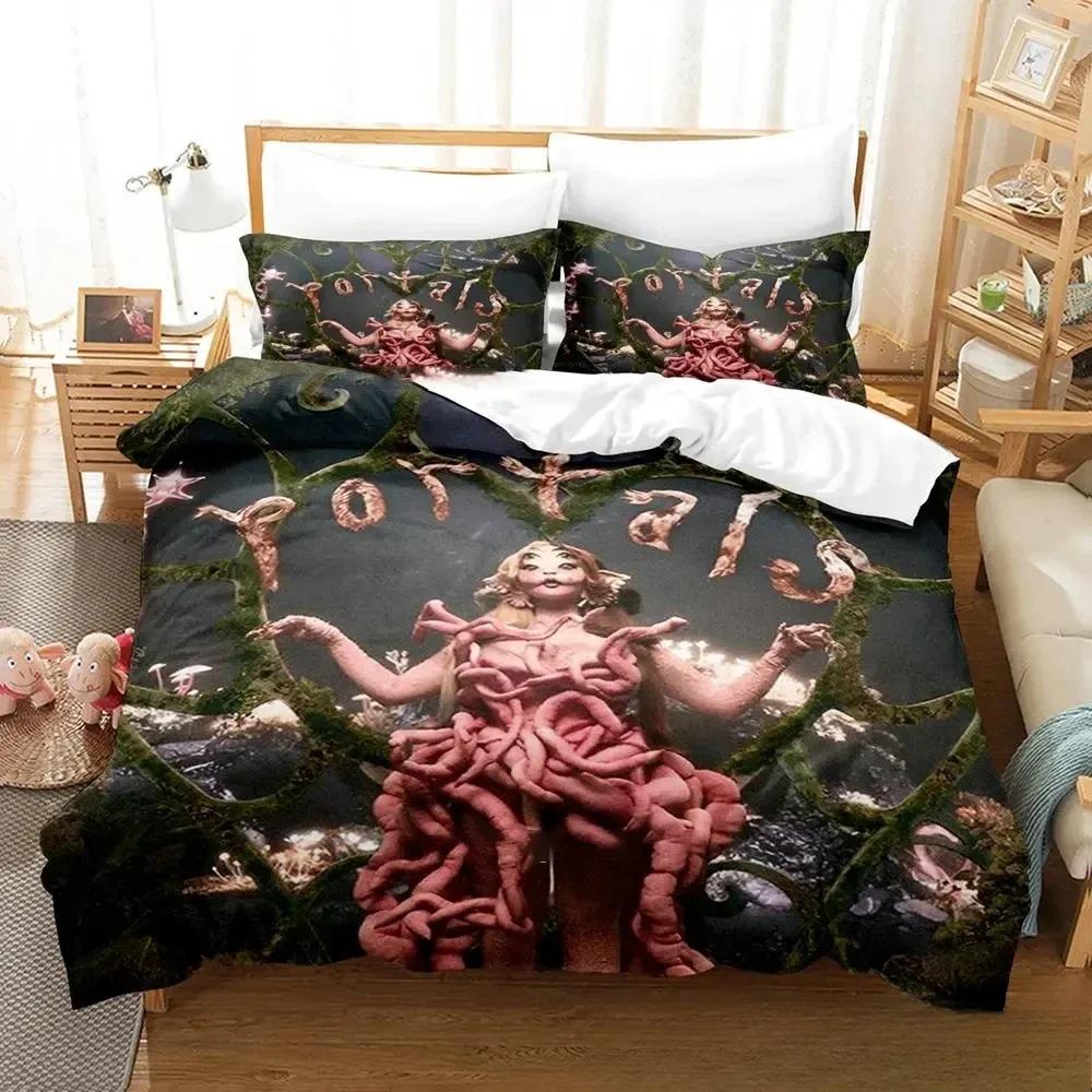 3D Print Portals Melanie Martinez Album Bedding Set Boys Girls Twin Queen King Size Duvet Cover Pillowcase Bed Boys Adult
