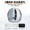 New National Standard3C Certified electric vehicle and motorcycle helmet, unisex, suitable for all seasons, warm and anti-fog in winter
