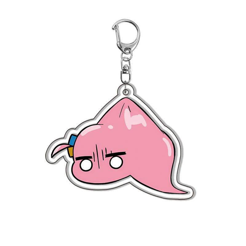 Anime Acrylic Perfect Keychain Bocchi the Rock Goto Hitori Ijichi Nijika Layered Design Cute Character Merchandise Popular Series