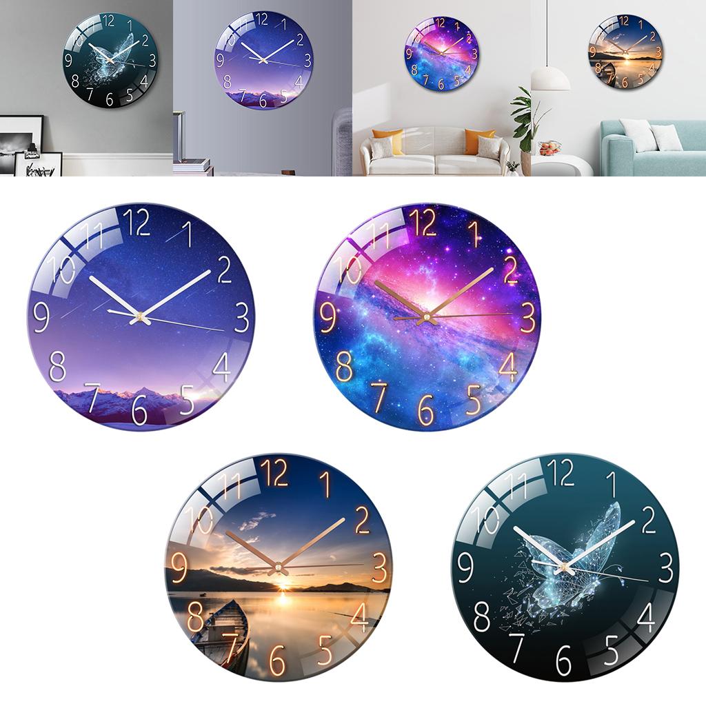 Quartz Wall Clock Pendulum Living Room Children Room Decoration