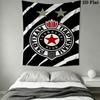 Partizan logo Wall Hanging Printed Fabric Blanket Decorative Tapestries for Bedroom Living Room Home Decor