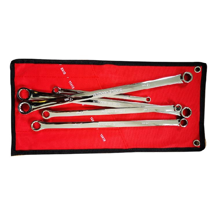 5 Pcs Ratcheting Wrench Metric Spanner Set for Extra Long Double Box End Wrench