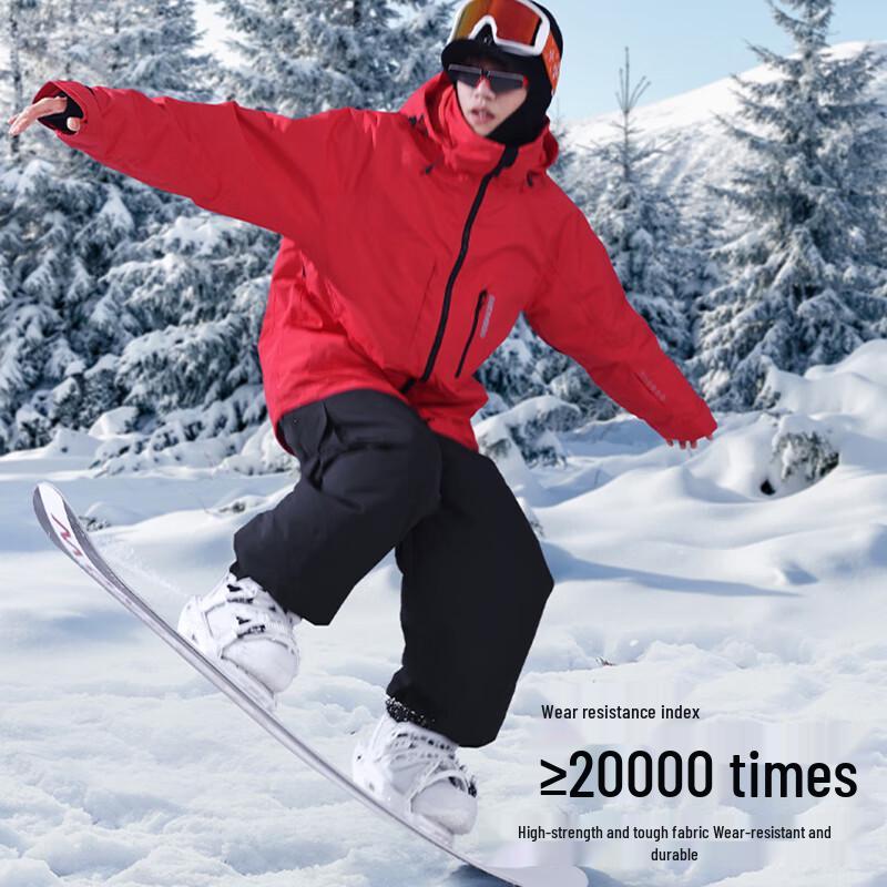 ODDIVSKI Men's 3L Waterproof Shell Ski Jacket