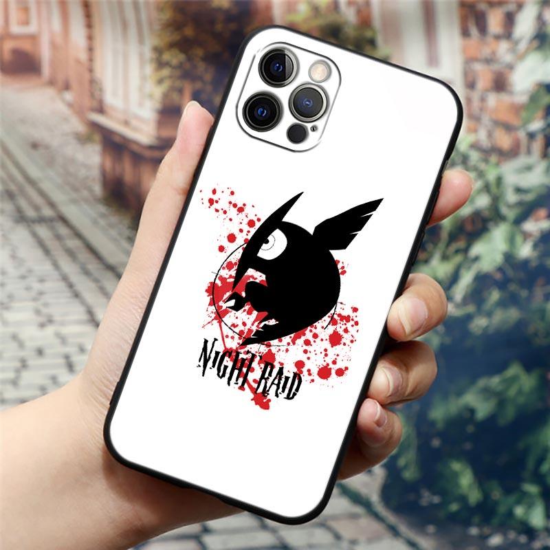 

Чехол для телефона Akame Ga Kill Anime для iPhone14 13 12 11 Pro Max 8 7 SE XR XS Plus, черный, мягкий, силиконовый чехол, Fundas Coques Shell Capa iPhone 7 (8) Plus
