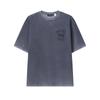 × WE11DONE Minimalist Casual Versatile Loose Short Sleeve Crew Neck T-Shirt Unisex Tops F11U626104F-GY