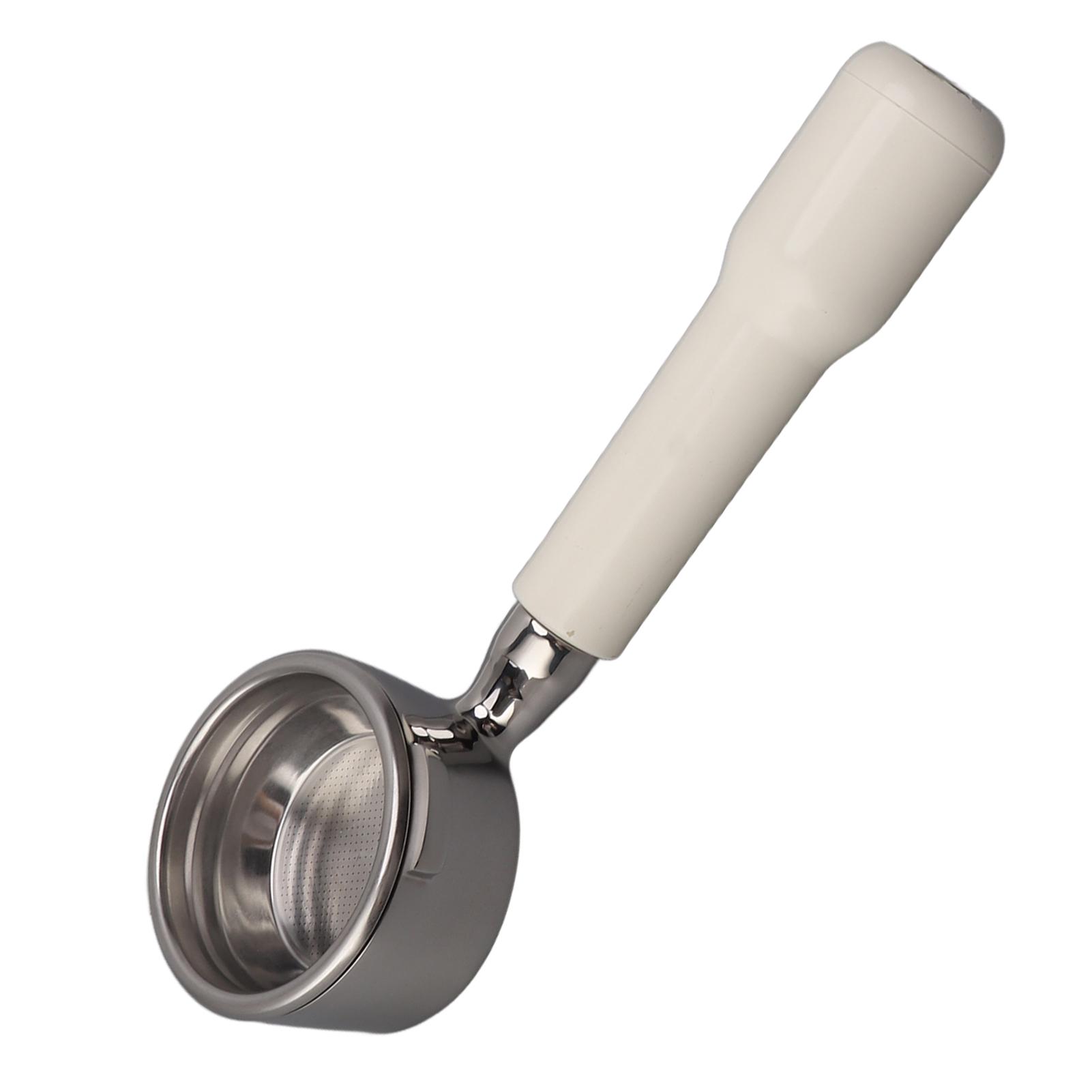 

58mm Portafilter Bottomless Stainless Steel 2 r Comfortable Grip Coffee NaMachine Accessory for BABY EVOL UTION