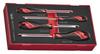 Teng Tools Teamd04N Schlitzschraubendreher-Set, 4 Stück - L-285450102