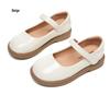 Sofort lieferbar Kinder Prinzessin Lederschuhe - Frühling/Herbst 2025, Schwarze Grundschul Auftrittsschuhe, Weiches Leder und Sohle.