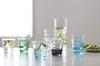 Toyo Sasaki Glass Free Glass Spash Aqua Blue 210ml Set of 60 Made in Japan Dishwasher Safe Unbreakable Glass Cup Glass Cup Commercial Glass