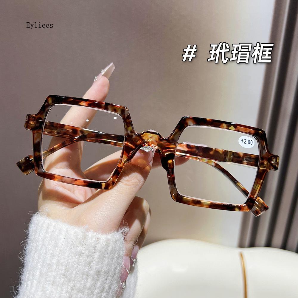 

Новая квадратная оправа для очков для чтения Европа&Америка Женские&Мужские Компьютерные очки Очки для пресбиопии Унисекс 0+1.0+1.5 ...+4.0 4