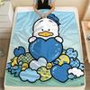 1PC Tuxedosam Print Flannel Blanket, High Quality All Seasons, Home Decor, Warmth and Comfort, Perfect for Christmas Gifts