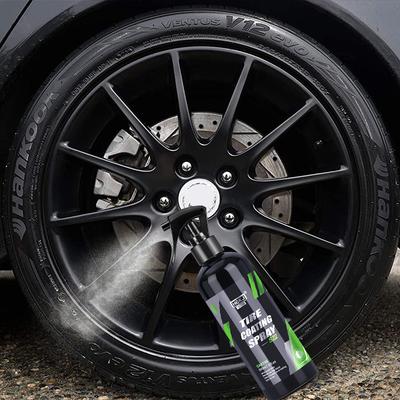HGKJ-AUTO-S22 Tire Coating Spray 50ml/100ml/300ml Automotive Tire Coating Polish Agent Interior Plastic Renovator Car Accessories