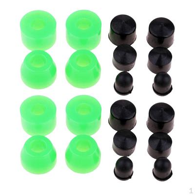 Lot 20 Skateboard Truck Bushings - Standard 85a with Washers and Cups