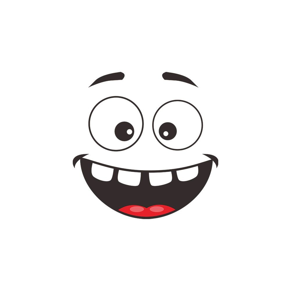 

3D Effect Bathroom Decals Cute Toilet Cover Sticker Fashion Smiling Face Toilet Stickers Art Mural 1