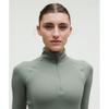 Lululemon It S Rulu Cropped Half Zip  Updated Willow Leaf