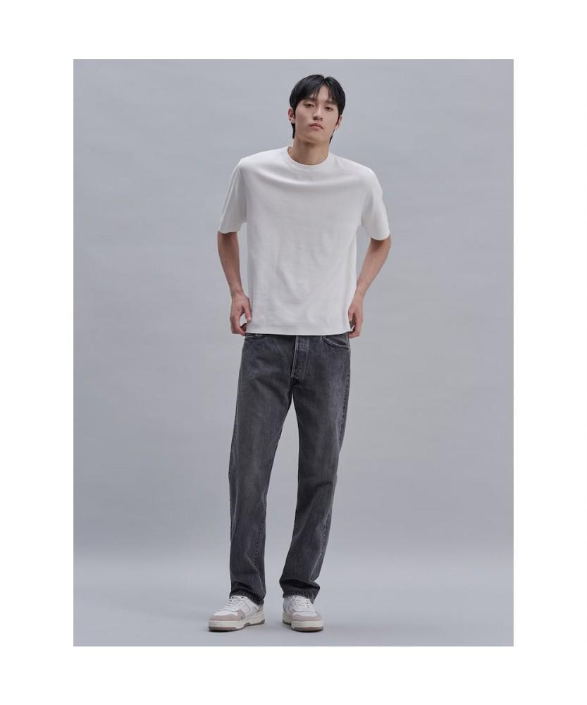 SHIFT.G Cotton Crewneck Sweater White