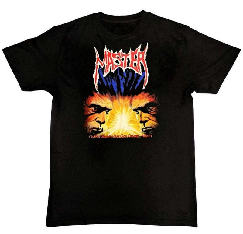 New MASTER Band Graphic Print Unisex T-Shirt Graphic Tee S