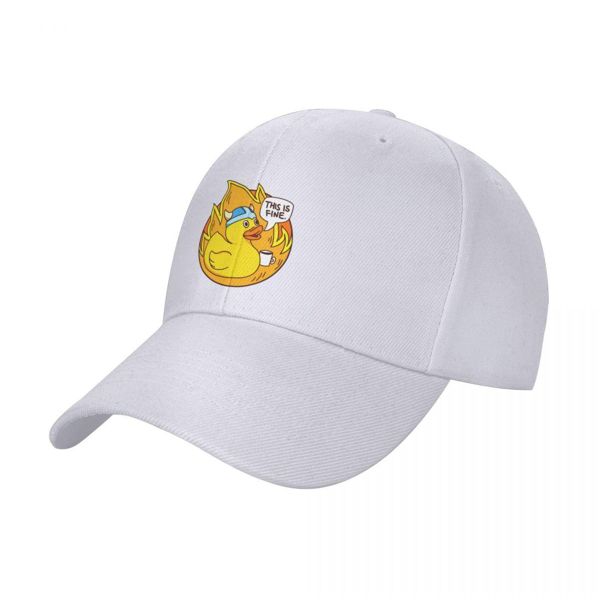 

NaNoWriMo Duck Writer’s Hell AU Baseball Cap Trucker Cap Girl S Hats Unisex S