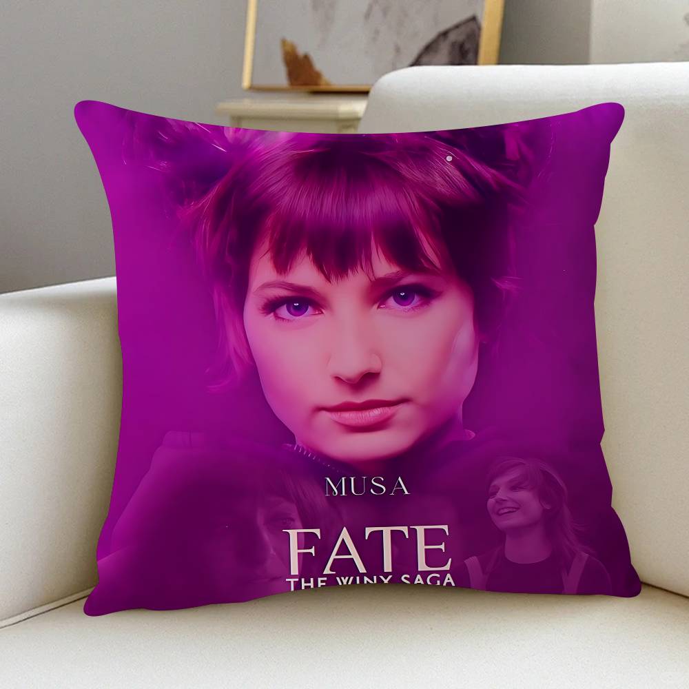 Fate The Winx Saga S-Staffel 1 Kissenbezug Toon Geschenk Kissenbezug Schlafzimmer Zuhause Sofa Stuhl Sitz Dekor Kissenhülle
