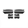 Carbon Fiber Interior Door Storage Slot Cover Mat For Toyota 4 Runner 2010-
