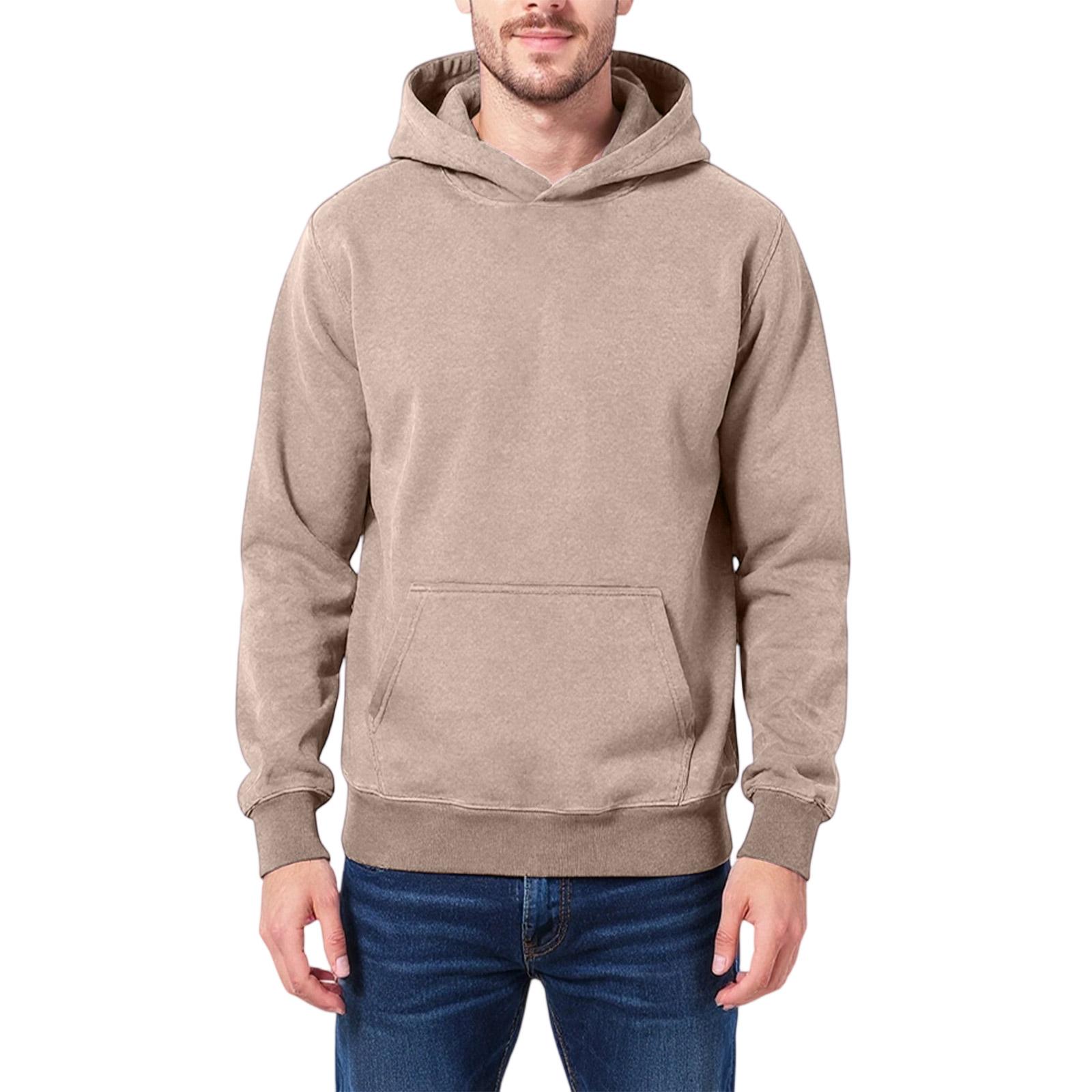 

Men s And Women s Trend Loose Retro Wash With Water Aging Big News Hooded HoodHoodie XXL бежевый