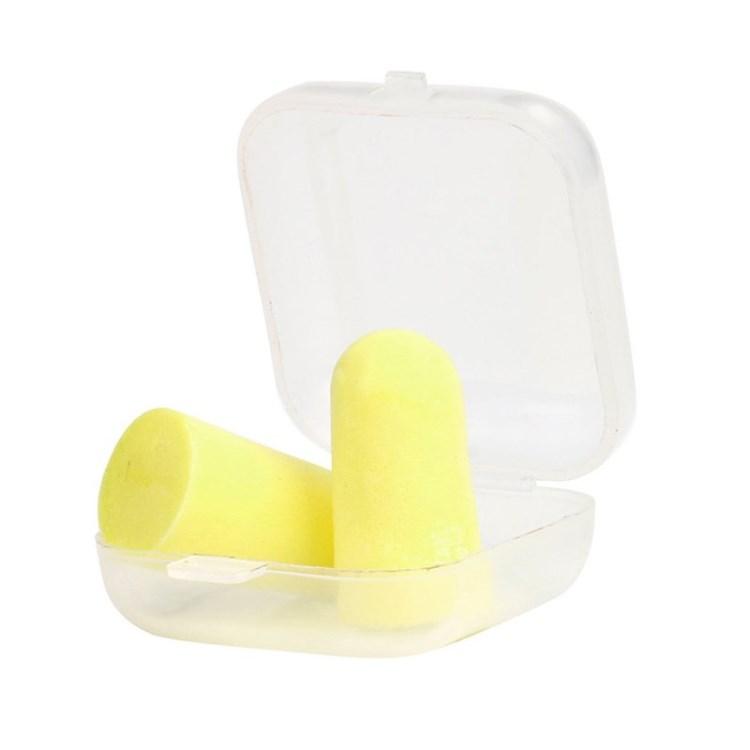 

1 Pair Soft Sleeping Earplugs Noise Cancelling Sound Blocking Ear Pads Yellow