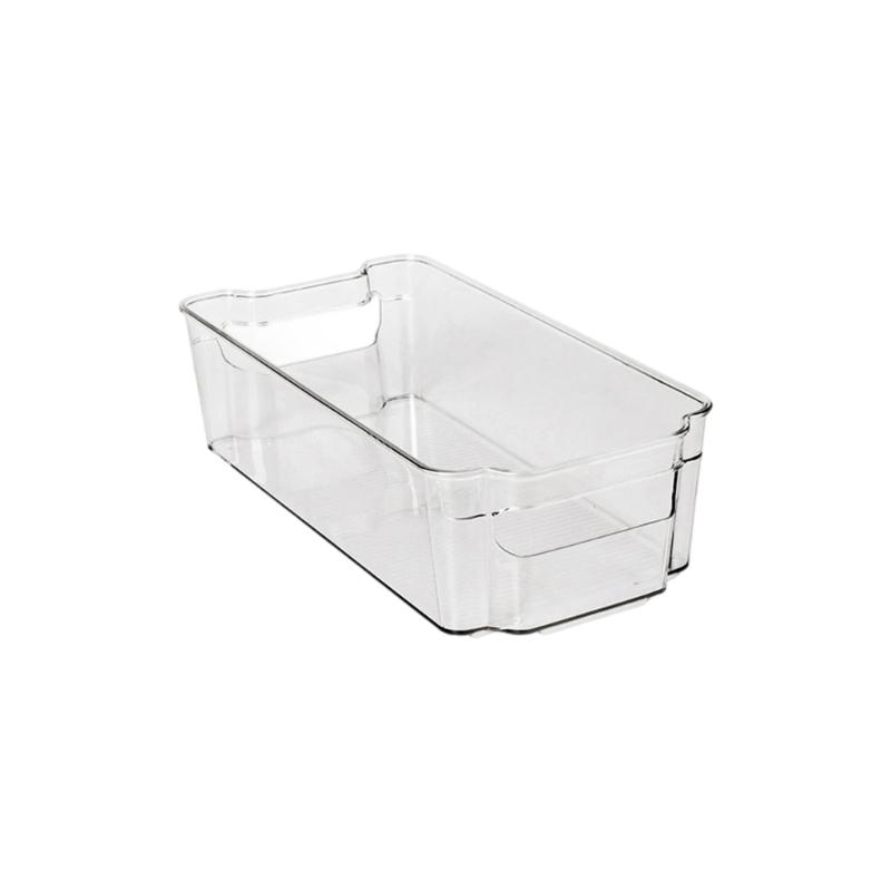 

Refrigerator Organiser Container With Striped Pattern Nonstick Surfaces Airtight Space Saving Food Preservation Box S