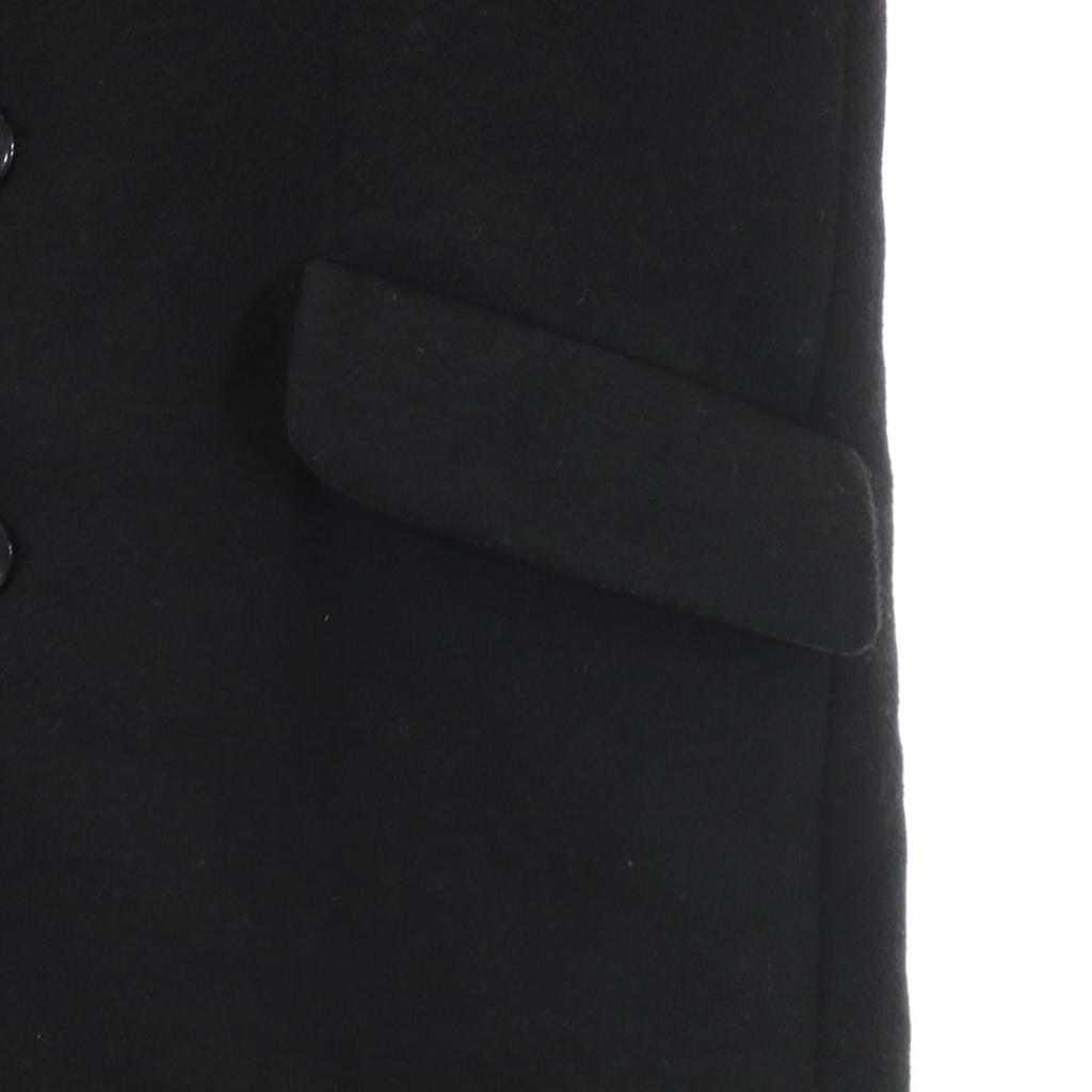 STUDIOUS Made In Japan Wool Blend Chester Coat 3 Black Men's Used