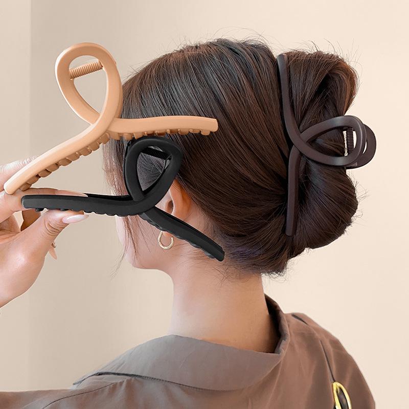 Clips Extra Mare de 15 cm pentru Femei - Stil 2025 pentru Cocuri pe Păr Gros cu Livrare Gratuită