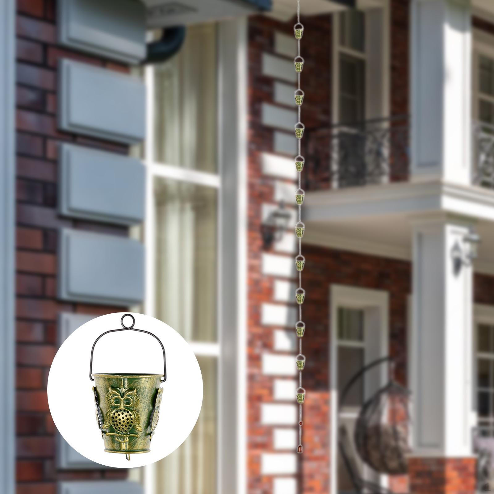 

Уличная дождевая цепь, отвод дождевой воды, декор для дома, стильный премиум, водосточный желоб