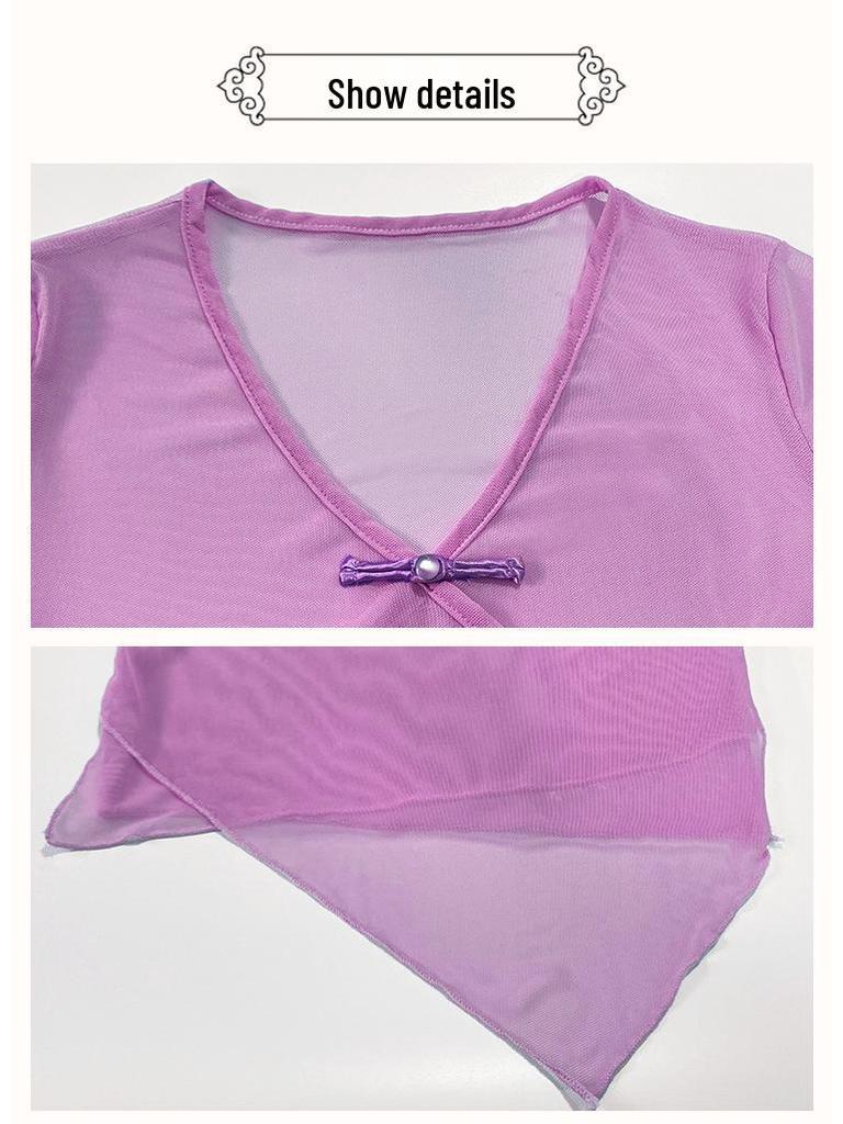 Damen Fließendes Klassisches Tanzkostüm-Set - Antiker Chinesischer Feenstil