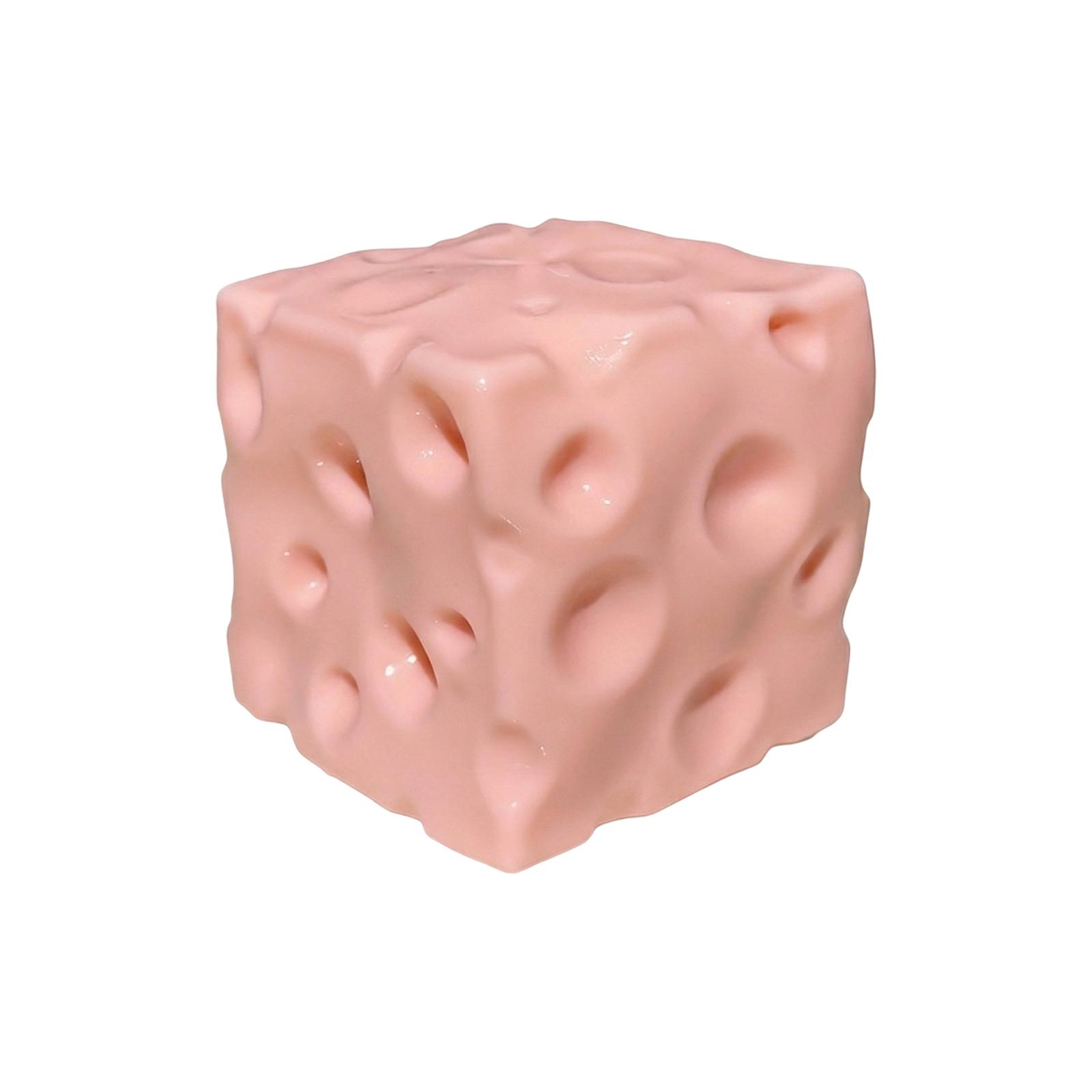 

Soft Squeeze Cheese Stress Relief Toy 11cm 10cm 7cm 5 5cm Squishy Sensory Toy for Hand Exercise and Anxiety Reduction One Size
