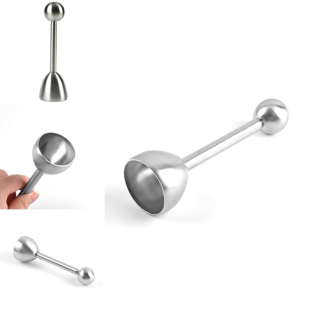 Høykvalitets eggåpner i rustfritt stål med elegant og moderne finish