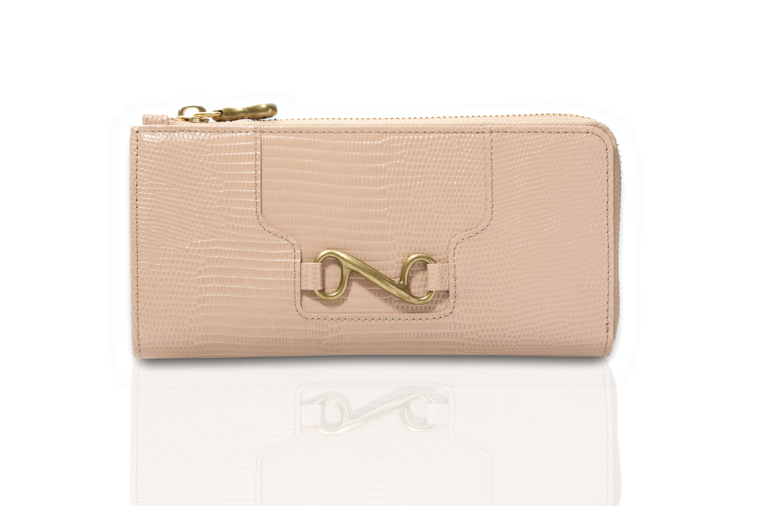 

и Road Mebius L Zip Long Wallet Lizard [Toff Stone]