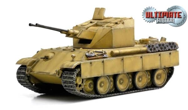 Platz Dragon Neo Dragon Armor WWII German Flakpanzer V 1945 Finished Model DRR60590 1/72 Källian Pre-painted (Tank)