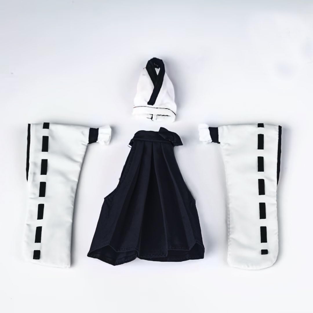 

HAMRETHYPPZ Cute Male and Female Clothing Casual Size Dress Up Scale Kimono Dance Costume and Body Not Black Set, 1/12 Scale, Set, 1/12 Scale, чёрный