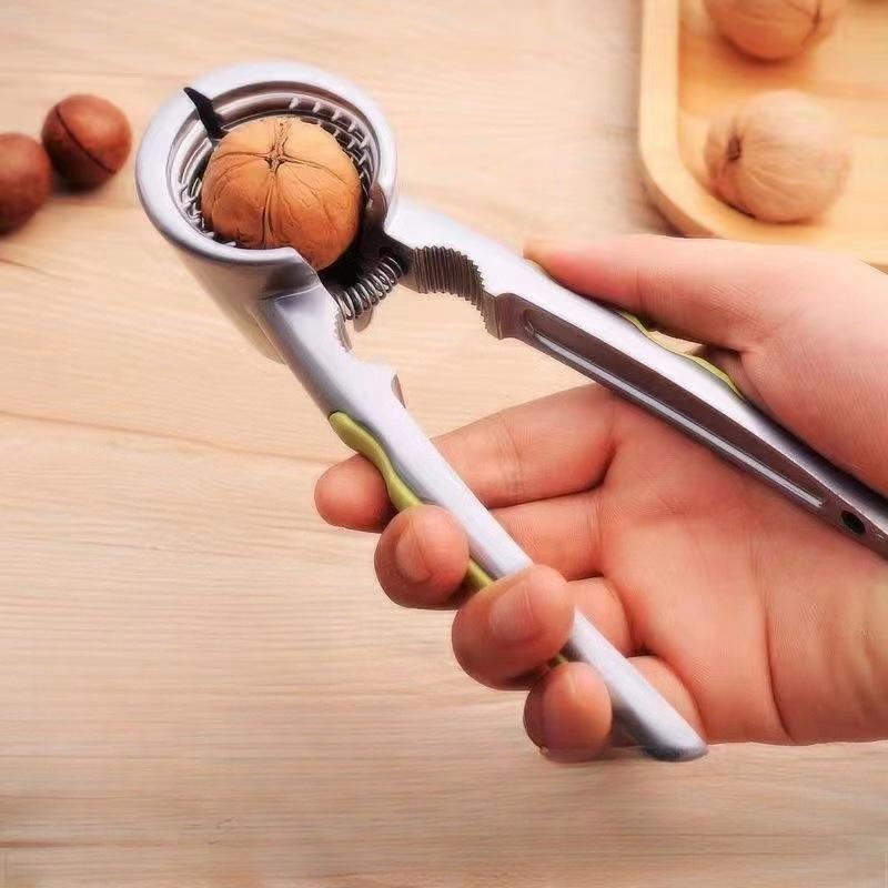 Walnut Clip Household Hazelnut Clip Nut Peeling Walnut Tool Clip Walnut Multi-functional Shell Breaker