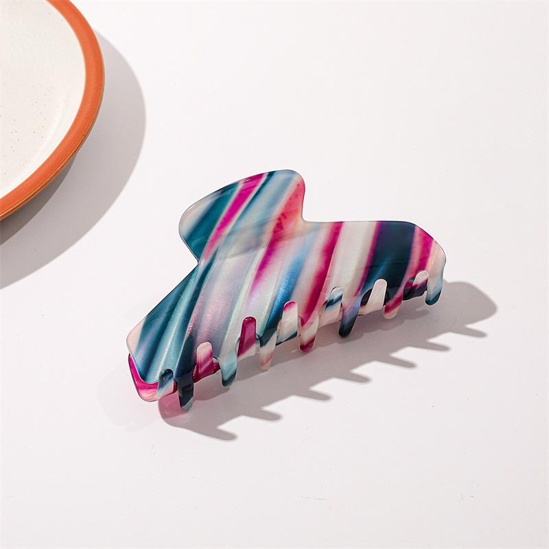 Vintage Hair Clips for Women Acetate Claw Clip Elegant Gradient Color 8.5cm Hair Clip Girls Hair Claw Hair Accessories New