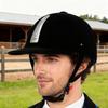 Equestrian Riding Helmets Velvet Safety Head Protective Gear Comfortable Protective Equestrian Head Gear For Competition Field