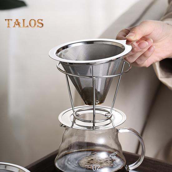 4 Filtri In Acciaio Inox Per Caffettiera French Press Da 1000 Ml - Riutilizzabili, Ecologici, Sostituti Perfetti Per Macchine Da Caffè E Tè