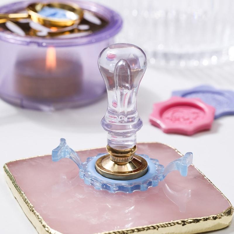 Wax Seal Mold, 1Pc Resin Wax Seal Molds for Wax Stamps for Gift Packaging Envelopes Card Decors Wedding Invitations Card