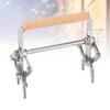 Beekeeping  , Wooden Handle Frame Lifter with Stainless Steel Structure for   Maintenance