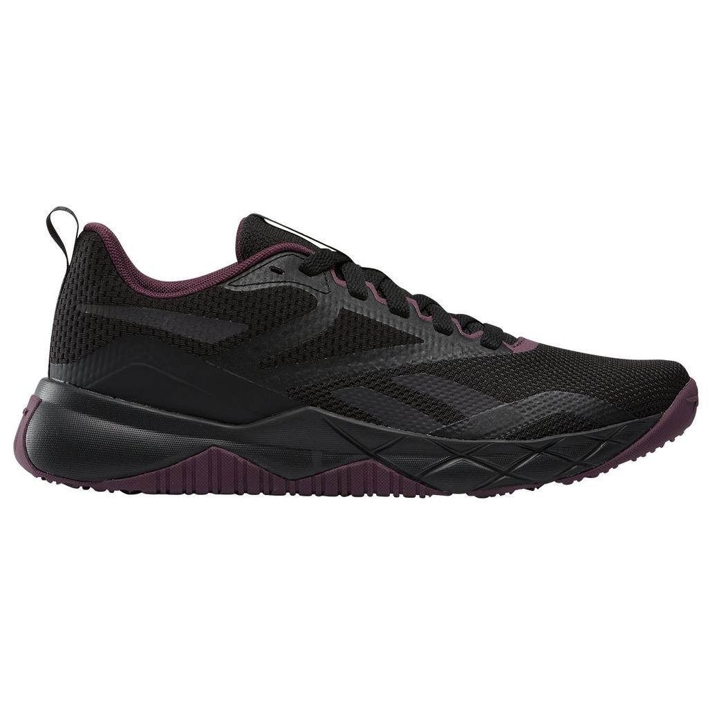 Reebok Nfx Trainer Comfortable Versatile Support Low Top Training Shoes Women Sneakers Black Purple 100205408