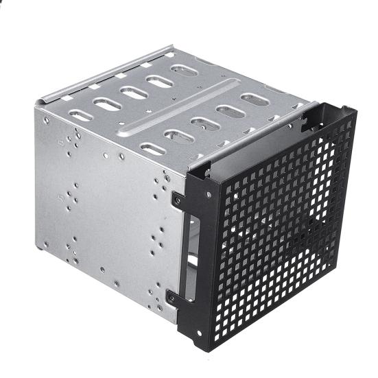 Slots Driver Tray Caddy HDD 3.5inch SATA SAS Cage Rack Hard with Fan Space