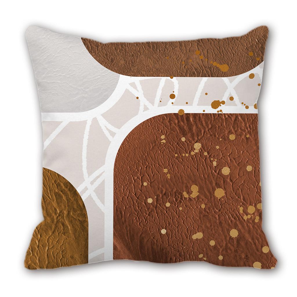 Geometric Irregular Light Luxury Nordic Pillow Model Room Hotel Decoration Sofa Backrest Bay Window Pillow Plush