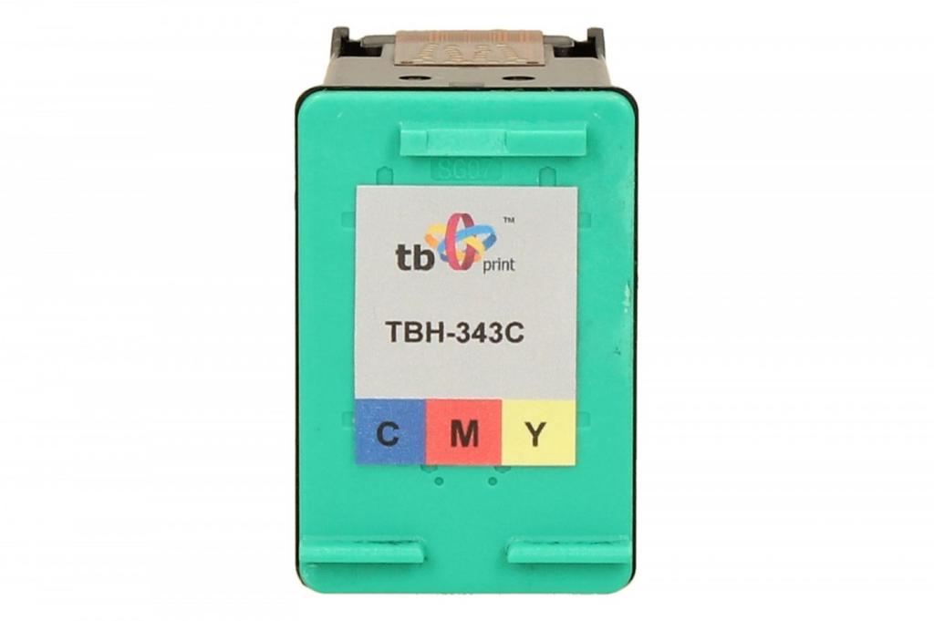 Ink TBH-343C (HP No. 343 - C8766EE) Colour remanufactured
