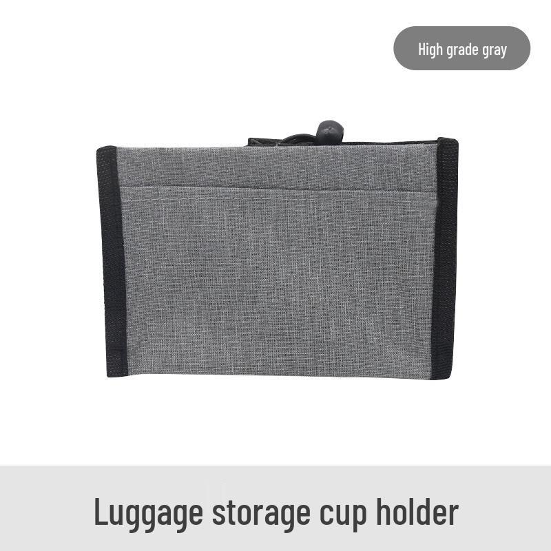 Multi-functional Portable Suitcase with Milk Tea Cup Holder