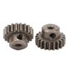 2Pcs RC Motor Gear Set Easy to Install M0.6 20T Steel Pinion Motor Gears for 112 116 Remote